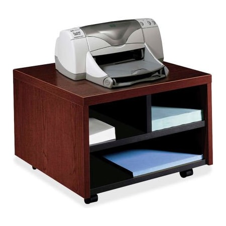 Hon HON Mobile Printer/Fax Stand, 20" x 19-7/8" x 14-1/8", Mahogany 105679NN